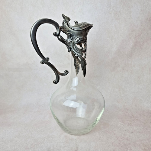 Carafe vin ancienne en - carafe, à
