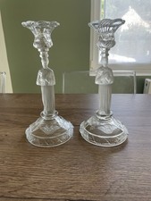 Ancienne paire de bougeoir en