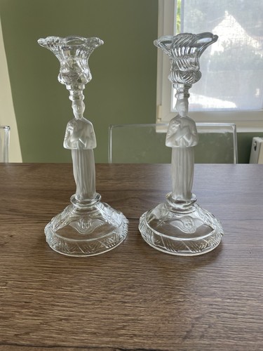 Ancienne paire bougeoir en - de,