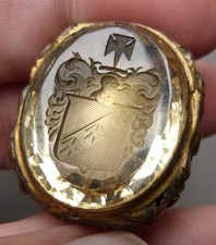 Sceau cachet cristal de roche