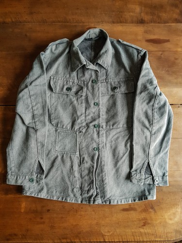 Veste travail vintage grise - veste,