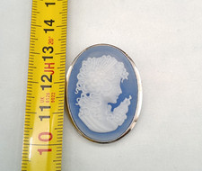 Pendentif Femme Camée Agate