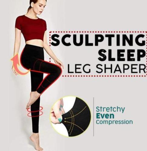 Women sleep leg shaper high - sleep,