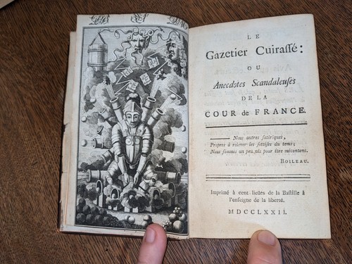 Livre ancien le gazetier - ancien,
