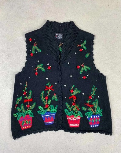 Gilet pull cardigan vintage - pull,