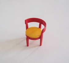 PLAYMOBIL (R2138) MODERN HOUSE - Red & Orange Kitchen Chair 4062 Villa 4857