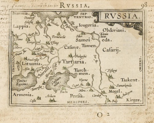 Russie carte ancienne - russie,