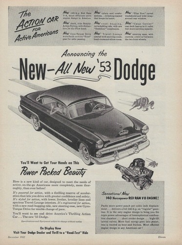 1953 dodge coronet diplomat - 1953,