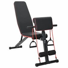 Banc de musculation Noir 131 x
