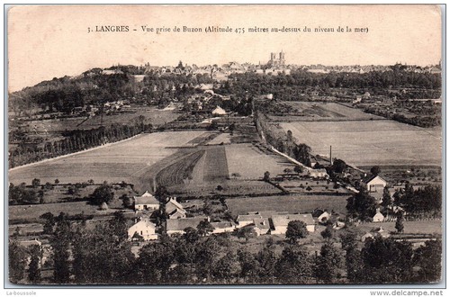 Langres vue prise - langres,