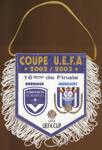 Petit fanion cm - 10*9, girondins