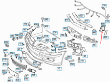 Grille d'aération droite du
