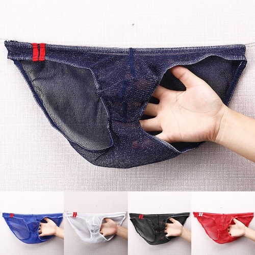 Slip homme moulant - en, maille