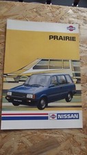CATALOGUE/BROCHURE NISSAN PRAIRIE - DATSUN PRAIRIE