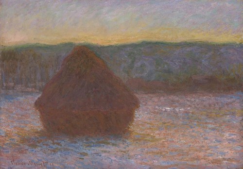Reproduction art les meules - reproduction,