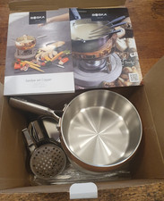 Boska Cheese Fondue Set Copper New Traditional New Years Eve European Raclette