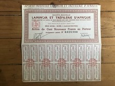 LAMINOIR & TREFILERIE D'AGRIQUE (ALGERIA) (H)
