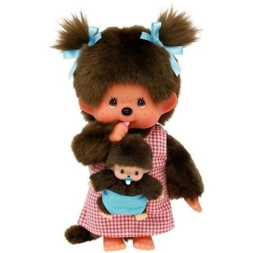 Peluche monchhichi maman - monchhichi, &