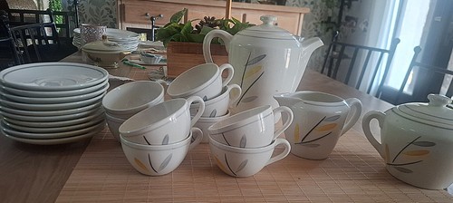 Ancien service café - service, de