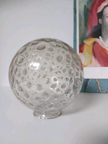 Globe verre bullé soufflé - globe,