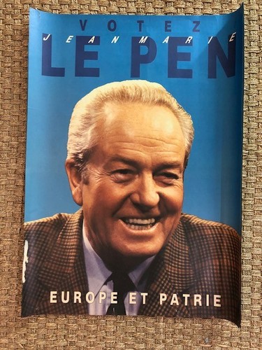 Affiche front national le - affiche, fn