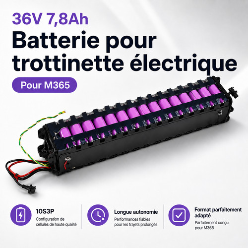 Batterie 36v 8ah 7800mah - batterie, 7,8ah
