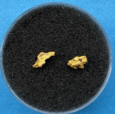 2 pépites d'or Australie 24k