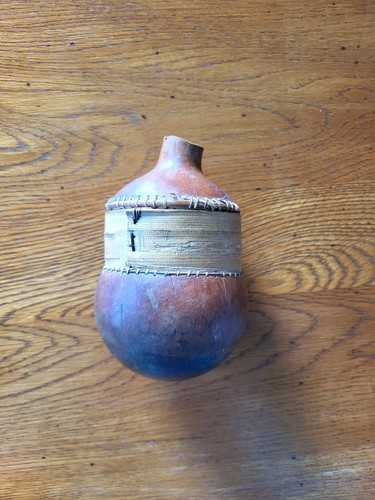 Boîte africaine calebasse - boîte,