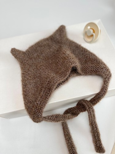 Bonnet bebe chaton en - bonnet,