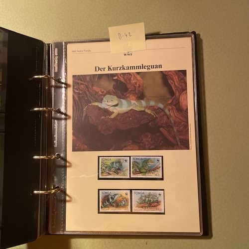 Wwf collection faune timbres - wwf,
