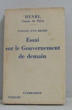 Faillite d'un régime essai