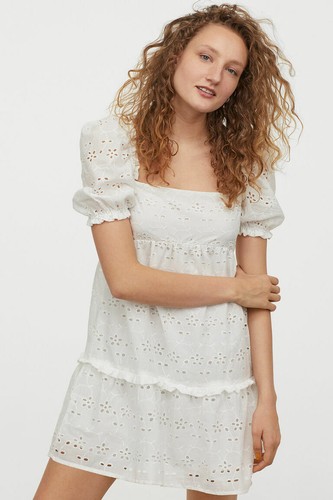 Broderie anglaise tunic - h&m,