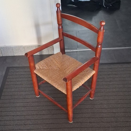 Chaise bois assise paille