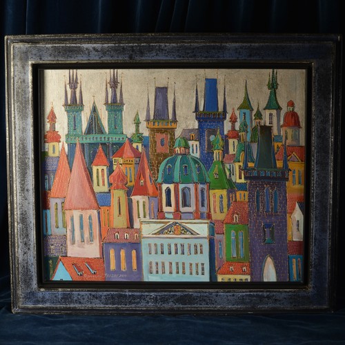Tableau huile sur toile - tableau,