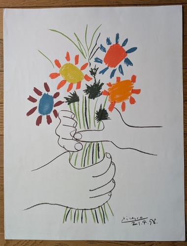 Pablo picasso bouquet - picasso,