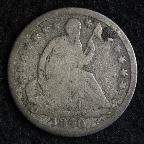 1840 drapery seated - 1840, liberty