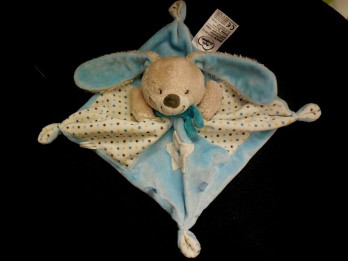 Doudou plat lapin - plat,