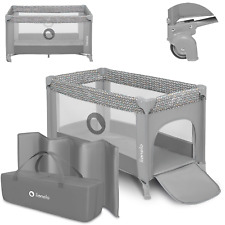 Écurie bébé + lit de voyage de la naissance à 15 kg entrée latérale sac de...