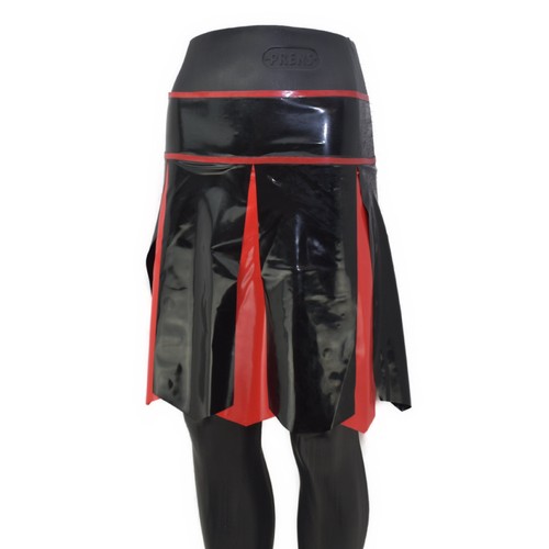 Jupe gladiateur latex - en,