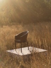 1980 STARCK CAFE CHAIR COST POST MODERN Neotu Szekely MEMPHIS Sottsass