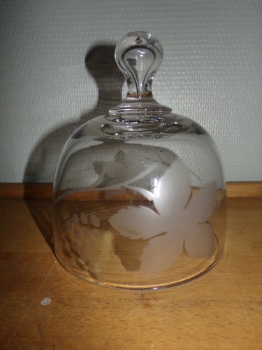 Cloche fromage cristal - a,