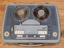 Rare Grundig TK 45 Reel to Reel Tape Recorder Suitcase Vintage Recording 1960s