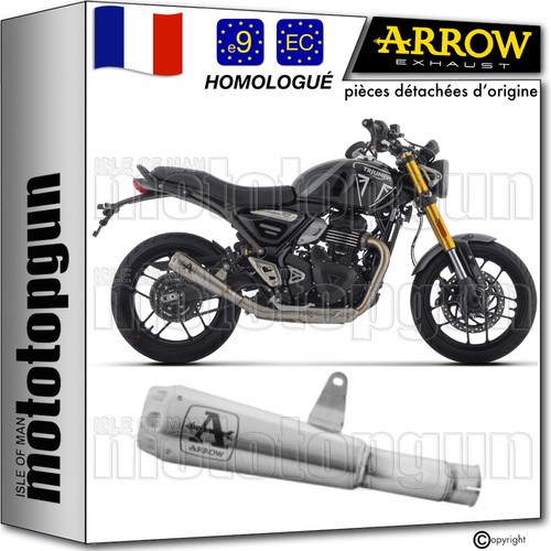 Arrow pot echappement approuve - pot,