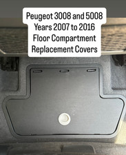 CHEAPEST Peugeot 3008/5008 Rear Floor Stowage  Replacement  Covers 2007/2016 car