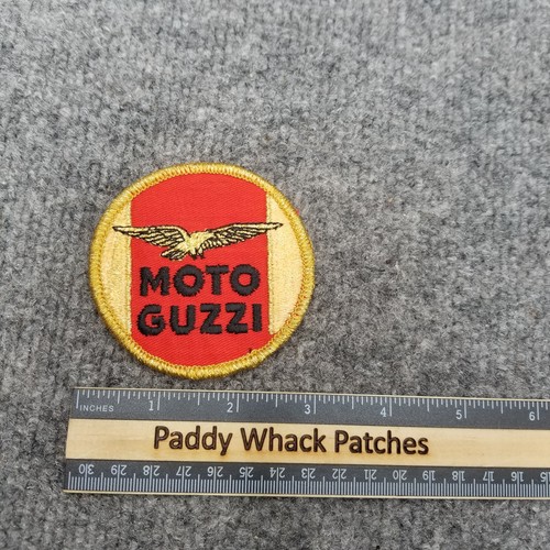 Vintage moto guzzi patch - moto,
