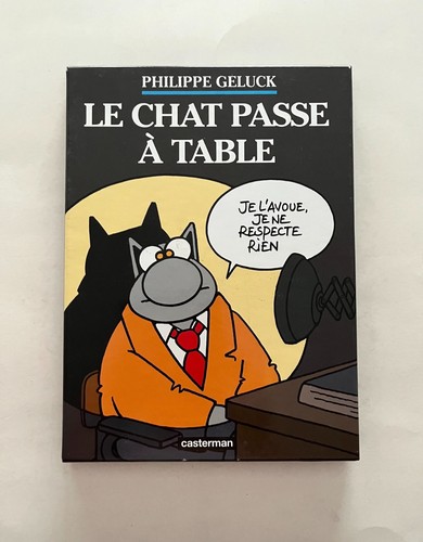Coffret chat passe à - bd,