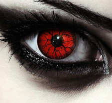 DESIGNLENSES lentilles journalières couleur complètement pour halloween costume