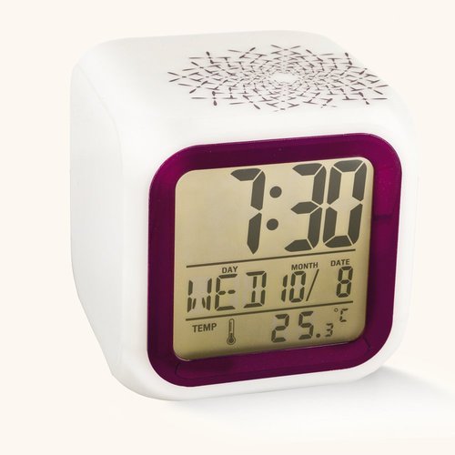 Reveil lumineux multicolore - multicolore, 8