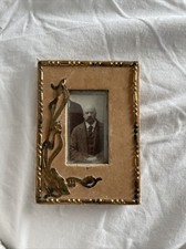 Cadre Photo Art Nouveau Ancien Portrait Photographie Fleur Décor Vintage Déco