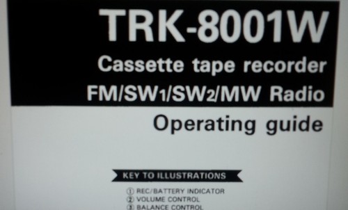 Manuale utente radio cassette - utente,